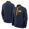 buy Dusty May Michigan Wolverines Half-Zip black Sweatshirt