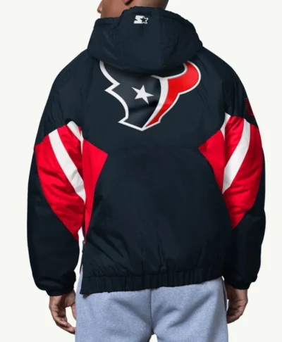 buy Houston Texans Classic Breakaway Half-Zip Hooded Jacket