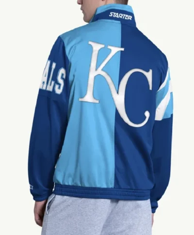 buy Kansas City Royals Heritage Blue Track Jacket