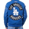 buy LA Dodgers Sport Red and Black Varsity Jacket