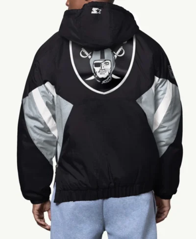 buy Las Vegas Raiders Classic Breakaway Pullover Hooded Jacket