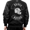 buy Las Vegas Raiders Sport Black Varsity Jacket