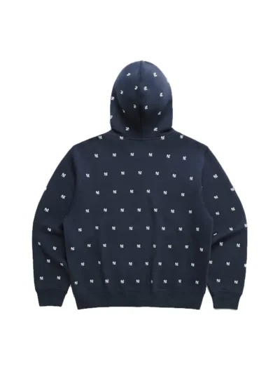 buy Madhappy X Yankees Embroidered Fleece Zip Up Hoodie