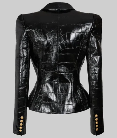 buy Mary J Blige CBS Mornings Black Leather Jacket