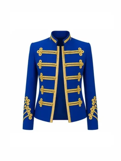 buy Michael Jackson Blue Military Jacket