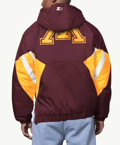 buy Minnesota Golden Gophers Classic Breakaway Half-Zip Hooded Jacket
