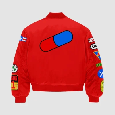 buy Neo-Tokyo Akira Red Bomber Jacket
