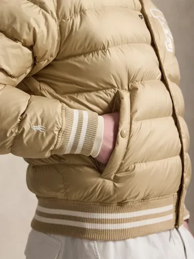 buy Polo Ralph Lauren The Colden Quilted Letter Jacket