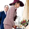buy Queen Maxima Checkered Suit