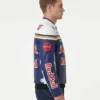 buy Red Bull Racing Themed Blue Motorcycle Jacket