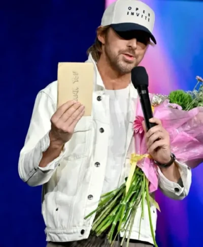 buy Ryan Gosling CinemaCon 2026 White Jacket