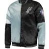 buy San Antonio Spurs Satin Bomber Jacket