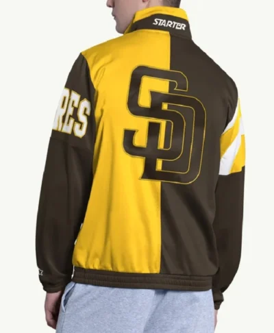 buy San Diego Padres Heritage Brown Track Jacket