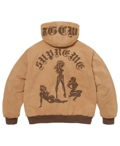 buy Supreme The Great China Wall Hooded Work Jacket