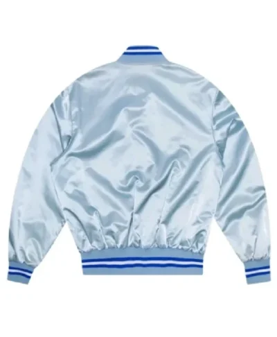 buy Toronto Blue Jays Baby Blue Varsity Satin Jacket
