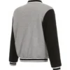 buy Varsity Detroit Lions Grey And Black Wool Jacket