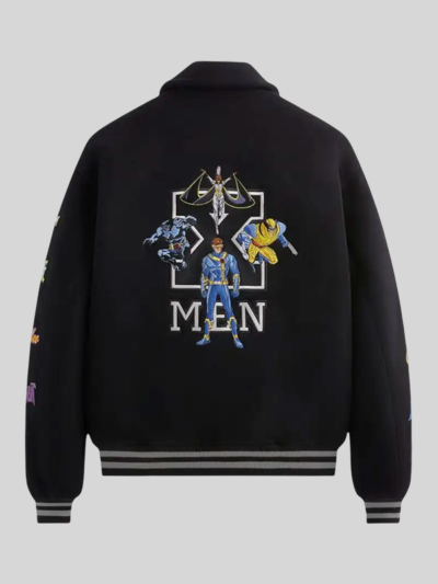 buy X-Men x Kith Black Varsity Jacket