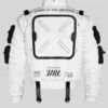 buy XB-04 White Short Bomber Jacket