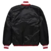 buy now Black San Francisco 49ers Blackout Full-Snap Satin Jacket