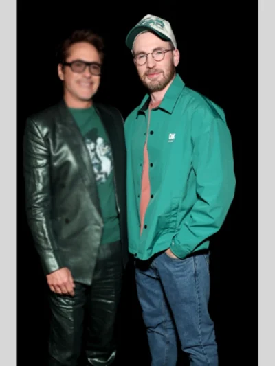 buy now Cinemacon 2026 Chris Evans Green Jacket