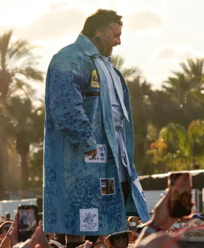 buy now Coachella 2026 Teddy Swims Blue Coat