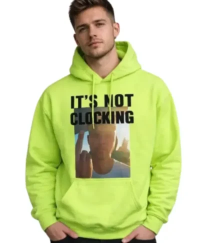buy now Justin Bieber’s It’s Not Clocking Hoodie