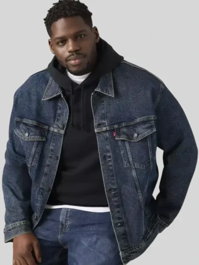 buy now Levi’s Men’s Big & Tall Denim Trucker Jacket