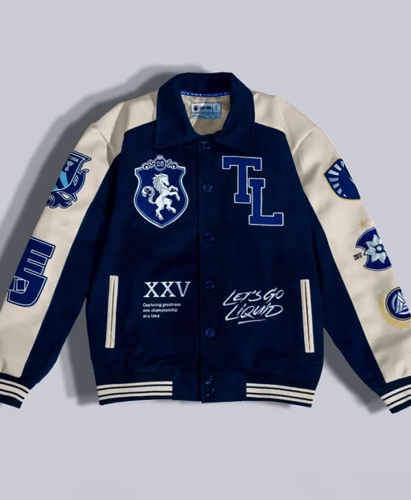 buy now Team Liquid 2025 Letterman Varsity Jacket