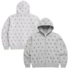 embroidered fleece hoodie