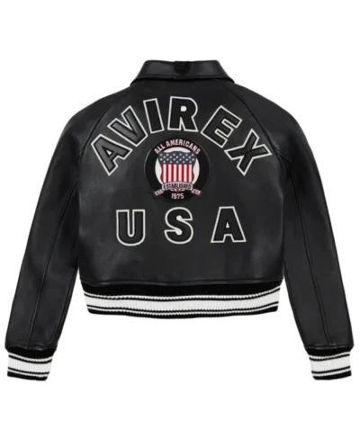 order now Avirex Cropped Icon Jacket