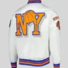 order now New York Knicks 2x Finals Champions Mash Up Capsule Jacket