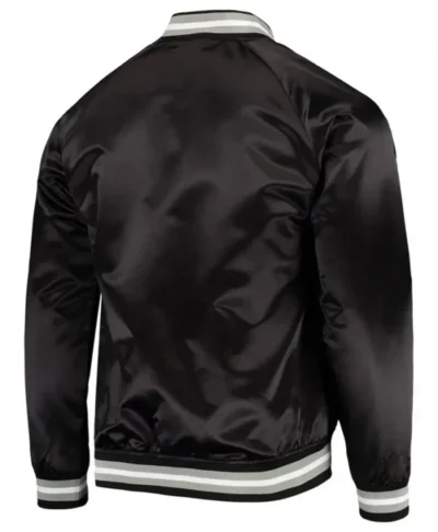 order now San Antonio Spurs Black Varsity Jacket