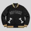 order now Supreme Bone Varsity Jacket