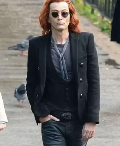 shop Crowley Good Omens Blazer