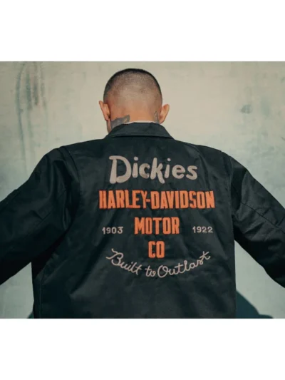 shop Dickies x Harley Davidson Quilted Lined Eisenhower Jacket