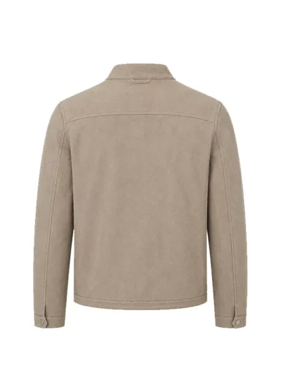 shop Dylan Carter Suede Leather Jacket