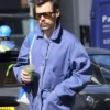 shop Harry Styles London 2026 Blue Cotton Jacket