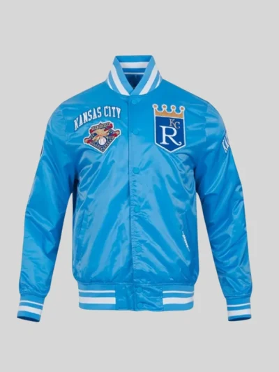 shop Kansas City Royals Retro Classic Blue Jacket