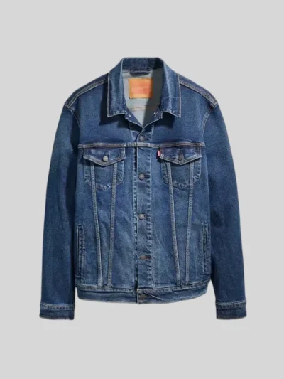 shop Levi’s Men’s Big & Tall Denim Trucker Jacket