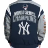shop NY Yankees Strong Safety Commemorative Navy Jacket