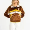 shop San Diego Padres The Wild Collective Brown Velvet Jacket