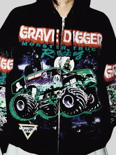 shop Supreme x Grave Digger Hoodie