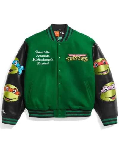 shop Teenage Mutant Ninja Turtles Wool Varsity Jacket