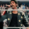 shop WrestleMania 42 Joe Jonas USA Leather Jacket