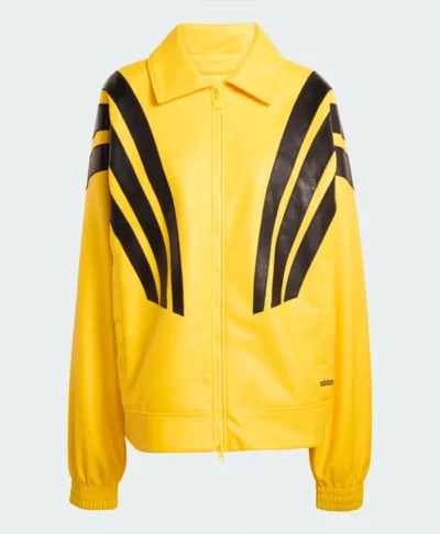 yellow Santiago Pleather Jacket