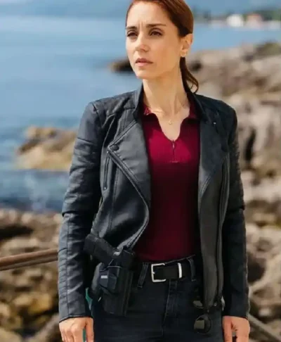A Taste for Murder Season 1 Cristiana Dell’Anna Black Jacket