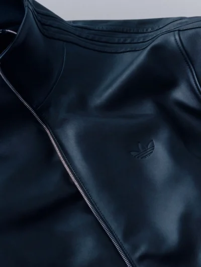 A-Type Adidas Leather Track Jacket