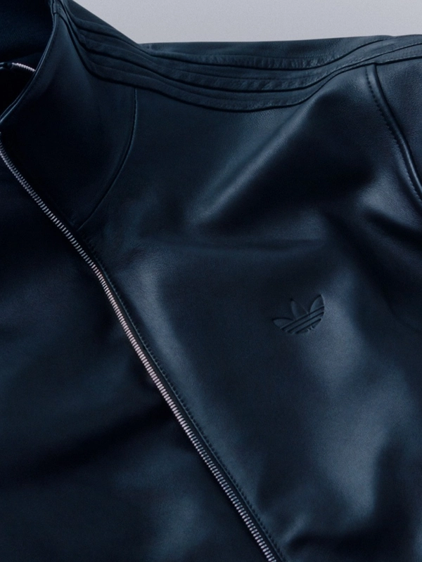 A-Type Adidas Leather Track Jacket