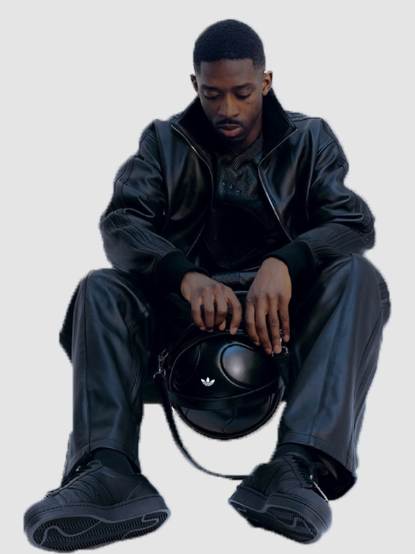 A-Type Adidas Leather Track Jacket