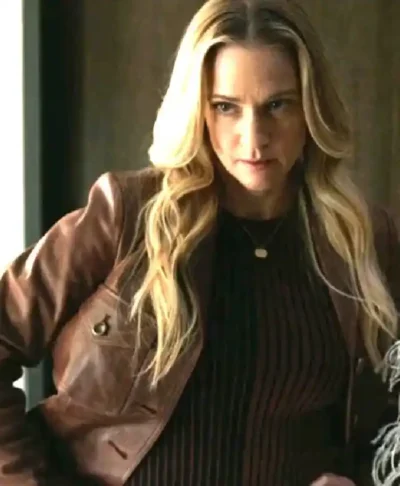 A.J. Cook Criminal Minds S17 Stylish Leather Jacket